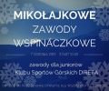 MIKOŁAJKOWE ZAWODY WSPINACZKOWE :) 