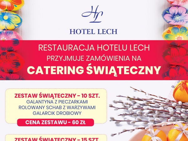 Zapraszamy Państwa do zapoznania się z Wielkanocną ofertą cateringową Restauracji Hotelu...