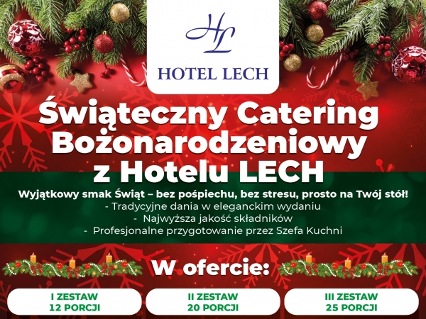 W te Święta pozwól sobie na odpoczynek, a przygotowanie wyjątkowych potraw zostaw nam. Hotel...