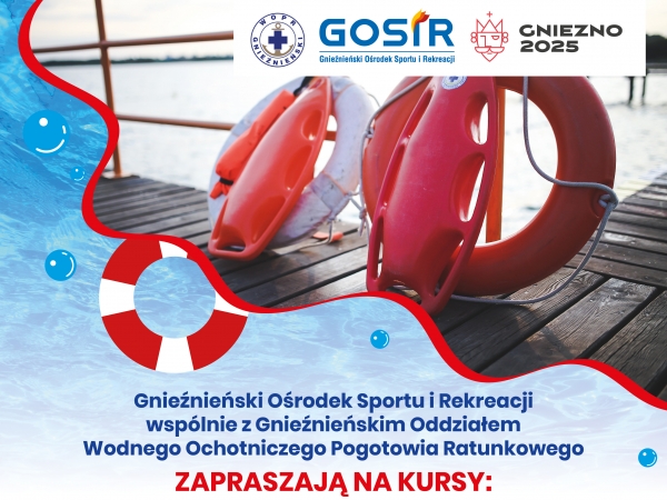 Gnieźnieński Ośrodek Sportu i Rekreacji wspólnie z Gnieźnieńskim Oddziałem Wodnego...