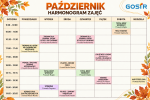 Aktywna jesień w GOSiR – harmonogram zajęć na październik